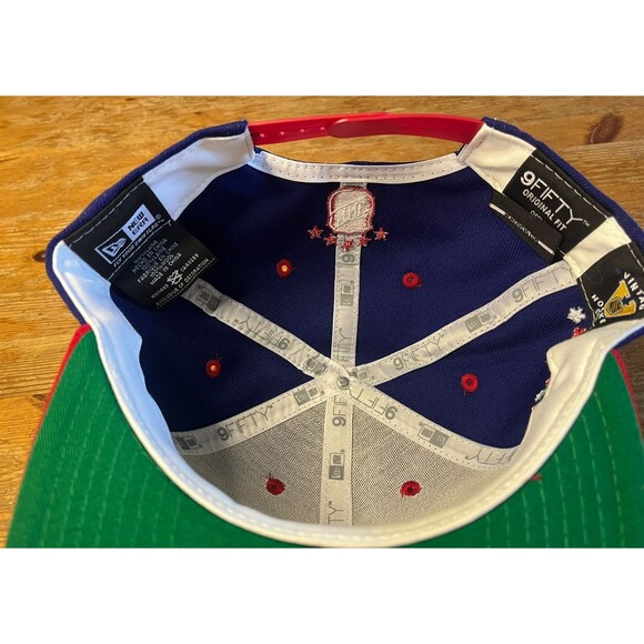 Washington Capitals Snapback Hat New Era 9Fifty Vintage Hockey Retro Caps - Picture 7 of 11